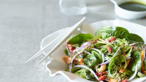 salad using broccoli sprouts